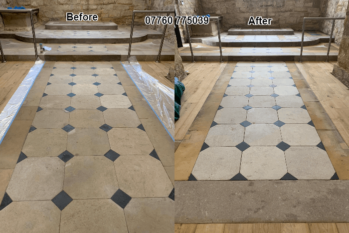 Limestone Cleaning & Sealing Services In Hinckley Leicestershire 01455570030
